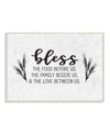 Stupell Industries Home Decor Collection Bless The Food And Family With Wheat Subtle Birch Typography Wall Plaque Art 1 In Multi