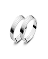Georg Jensen Bernadotte 2-piece Napkin Ring Set