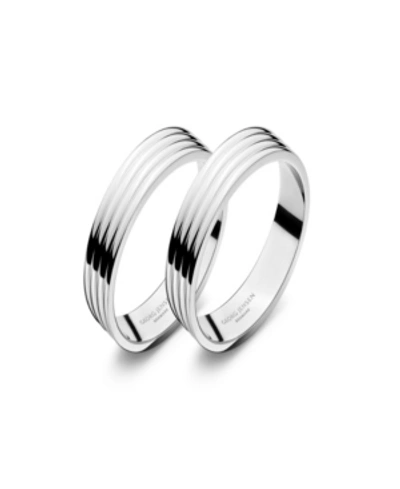 GEORG JENSEN BERNADOTTE NAPKIN RINGS, 2 PIECE