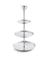 Georg Jensen Alfredo Server Etagere In Silver-tone