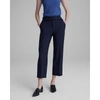 Club Monaco Enamel Ring Belted Ankle Pants In Aviator Navy