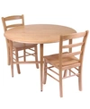 WINSOME HANNAH 3-PIECE DINING SET