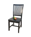 Carolina Classics Thomas Dining Chair In Ant Black