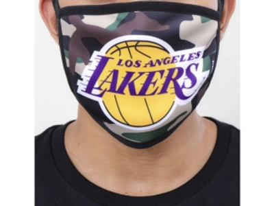 Pro Standard Los Angeles Lakers 2pack Face Covering In Camo