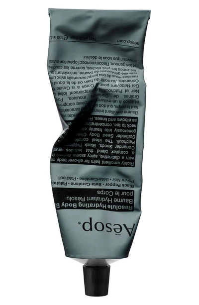 Aesop Resolute Hydrating Body Balm 3.4 Oz. In Travel Tube
