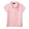 Polo Ralph Lauren Cotton Polo Shirt In Carmel Pink