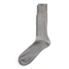 Polo Ralph Lauren Rib-knit Cotton Trouser Socks In Ltgyh