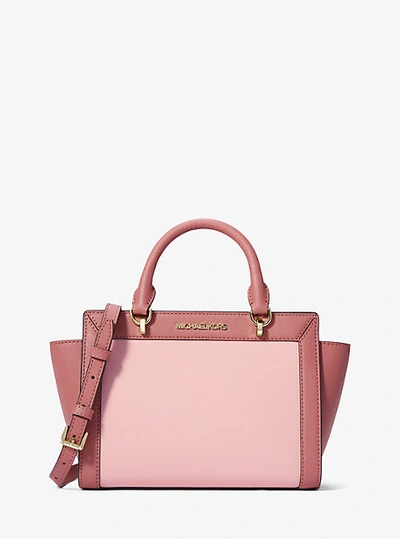Brandi small saffiano leather messenger bag deals
