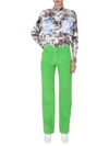 MSGM MSGM WOMEN'S GREEN trousers,2942MDP150T20798236 42