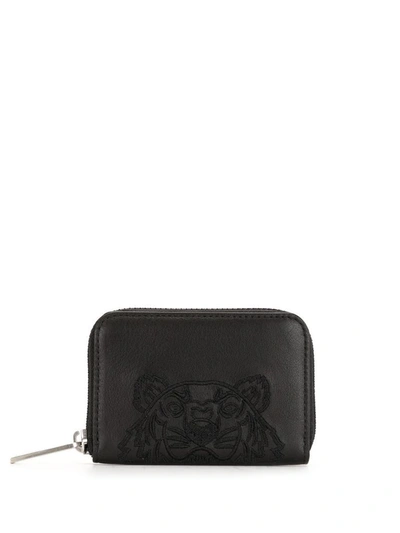 Kenzo Men's Fa65pm326l4999 Black Leather Wallet