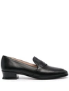 ALEXA CHUNG block-heel penny loafers