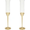 Vera Wang Wedgwood Vera Wang @ Wedgwood Love Knots Toasting Flutes In Clear