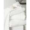 The White Company White Ribbed Hydrocotton Super Jumbo Towel In White