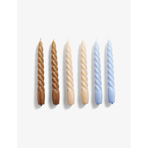 Hay Twist Candles Set Of Six - Thumbnail 2