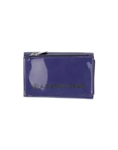 Mm6 Maison Margiela Wallets In Purple