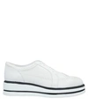 Hogan Lace-up Shoes In White