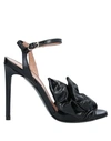 Twinset Sandals In Black