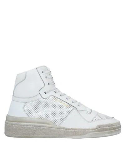 Saint Laurent Sneakers In White