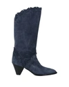 ISABEL MARANT ISABEL MARANT WOMAN BOOT MIDNIGHT BLUE SIZE 6 CALFSKIN,11959617RA 7