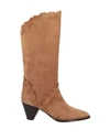 ISABEL MARANT ISABEL MARANT WOMAN KNEE BOOTS CAMEL SIZE 6 CALFSKIN,11959617CT 3