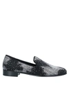 Giuseppe Zanotti Men's Camoscio Swarovski Crystal Suede Loafers In Black