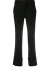 ALBERTO BIANI CROPPED TAILORED TROUSERS