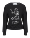 Alberta Ferretti Virgo Crystal-embellished Jumper In Black
