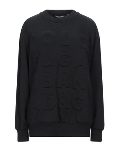 Dolce & Gabbana Sweatshirt In Black