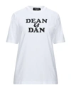 Dsquared2 T-shirts In White