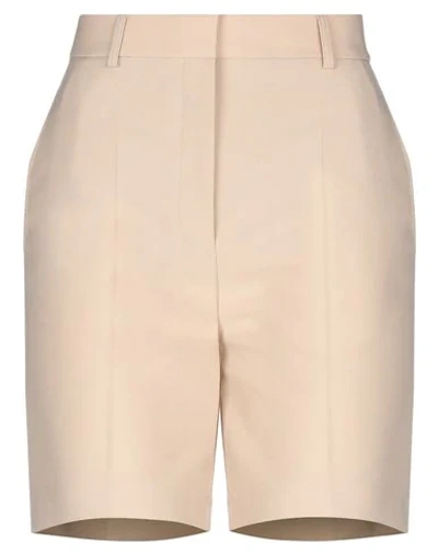 STELLA MCCARTNEY STELLA MCCARTNEY WOMAN SHORTS & BERMUDA SHORTS SAND SIZE 12-14 WOOL,13512426VU 3