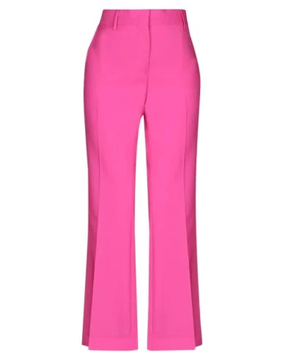 MSGM MSGM WOMAN PANTS FUCHSIA SIZE 4 VIRGIN WOOL,13513269AJ 6