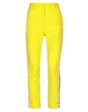 Msgm Pants In Yellow