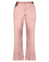 L'AUTRE CHOSE L' AUTRE CHOSE WOMAN PANTS PASTEL PINK SIZE 8 LINEN, VISCOSE,13514980TF 3