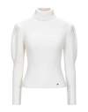 Elisabetta Franchi Turtleneck In White