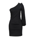 TWINSET TWINSET WOMAN MINI DRESS BLACK SIZE 10 COTTON, MODAL, ELASTANE,15074229GS 2