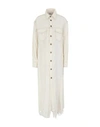 ERIKA CAVALLINI ERIKA CAVALLINI WOMAN MAXI DRESS IVORY SIZE 6 COTTON,15074855BV 4