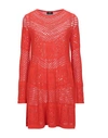 Elisabetta Franchi Short Dresses In Red