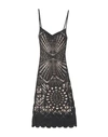 Dsquared2 Midi Dresses In Black