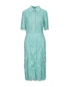 Elisabetta Franchi Woman Midi Dress Light Green Size 10 Polyamide, Viscose In Green