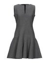 Paule Ka Short Dresses In Lead