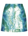 ALBERTA FERRETTI ALBERTA FERRETTI WOMAN MINI SKIRT GREEN SIZE 4 POLYESTER,35452097MW 2