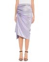 Rabanne 3/4 Length Skirts In Light Purple