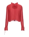 Marco De Vincenzo Blouses In Red