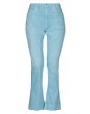 DONDUP DONDUP WOMAN JEANS AZURE SIZE 27 COTTON, ELASTANE,42816693LX 8