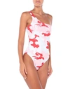 MOSCHINO ONE-PIECE SWIMSUITS,47270638KH 4