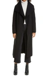 LINE MARYN WOOL BLEND WRAP COAT,1398WRF20