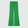 GUCCI WOOL TWILL FLARE PANT