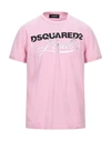 Dsquared2 T-shirts In Pink