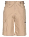 Msgm Shorts & Bermuda Shorts In Sand