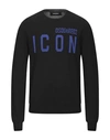 Dsquared2 Sweaters In Steel Grey
